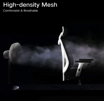 Ergonomic Office Chair with Adjustable Armrests – 90° to 150° Tilt Angle for Customizable Comfort and Back Support