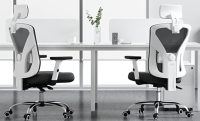 Ergonomic Office Chair with Adjustable Armrests  90 to 150 Degree Tilt Angle