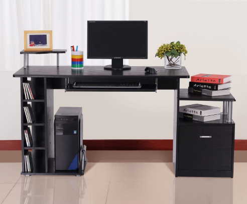 High-Quality MDF Computer Desk Office Table for Home and Workspace Setup