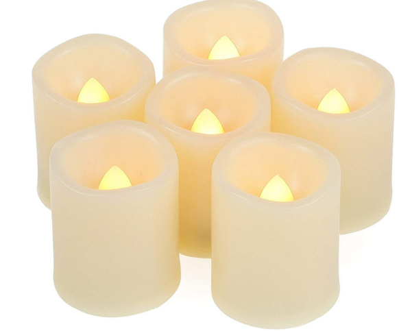 Flameless Flickering LED Candles Battery Operated with Timer – Ideal Christmas Decorations and Holiday Lighting