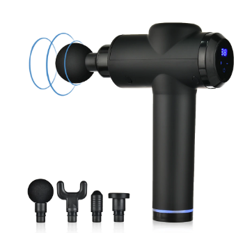 LCD Display Electric Massage Gun Powerful and Mute Motor