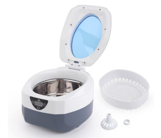 750ml Portable  Ultrasonic Cleaner with 40kHz High cleaning frequency