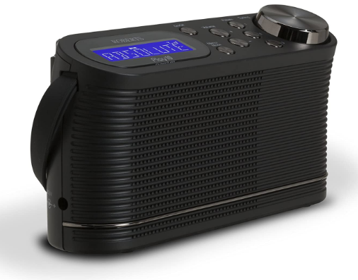 Digital Radio with Simple Presets – Easy-to-Use Portable AM/FM Radio with Clear Sound Quality