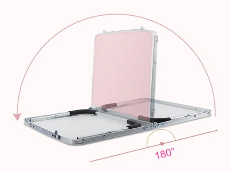 Folding Aluminum Laptop Stand for Home and Office Use, Adjustable and Lightweight Design