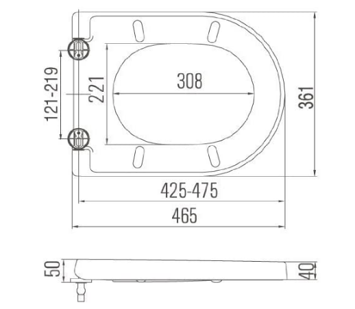 Soft System Lid Cover Close Toilet Seat
