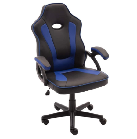 Swivel Office Computer chair Lumbar Support PU Leather