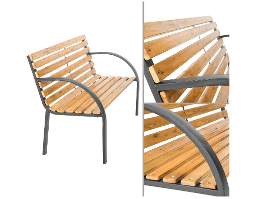Weather Resistance Garden Wooden Furniture Bench Chair