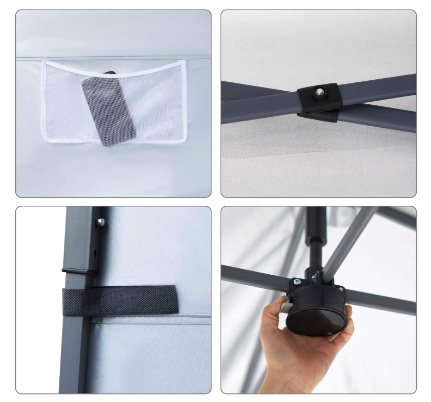 Waterproof Pop-Up Garden Canopy, Festival, Sun Protection