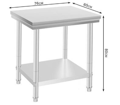 Kitchen/Bar/Restaurant Stainless Steel Commercial Work Table