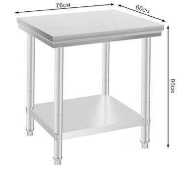Kitchen/Bar/Restaurant Stainless Steel Commercial Work Table