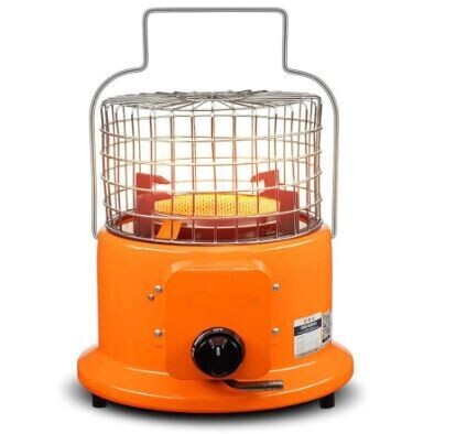 Portable Table Top Gas Patio Heater with Propane Gas Regulator [orange]