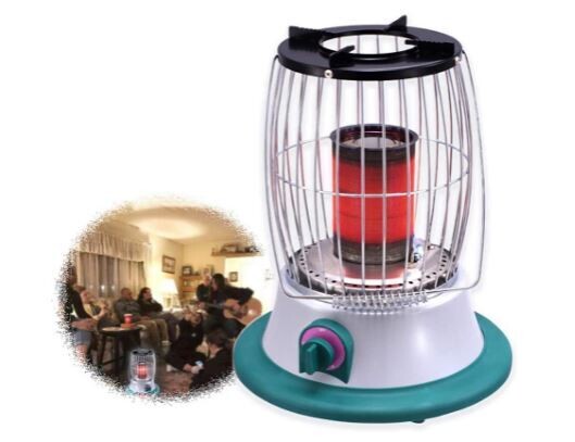 Portable Table Top Gas Patio Heater with Propane Gas Regulator