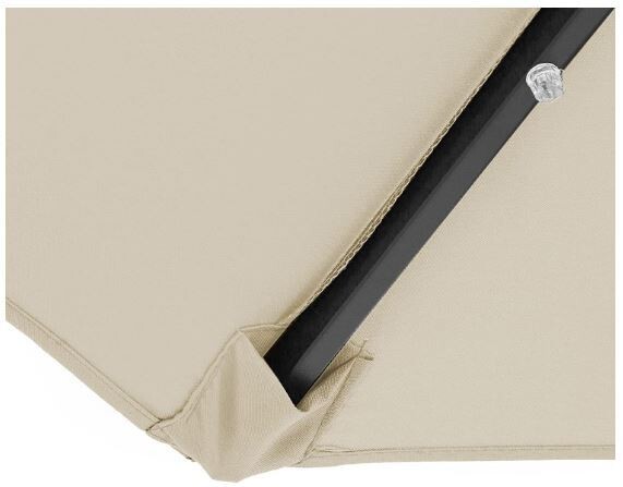 LED Solar Powered Parasol Umbrella with Tilt Function