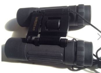 Hawk Eye 10 x 25 Binoculars Atlas Explorer with Carrying Purse and Strap for Outdoor Adventures and Travel