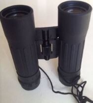 Hawk Eye 10 x 25 Binoculars Atlas Explorer with Carrying Purse and Strap for Outdoor Adventures and Travel