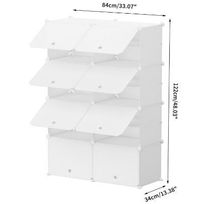 Portable Shoe Storage Organizer Tower