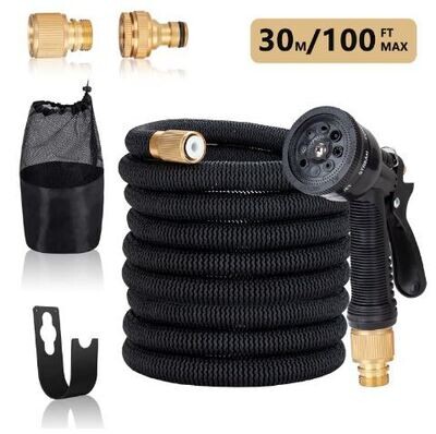 Multi-functional Flexible garden hose 8 Function Spray Nozzle