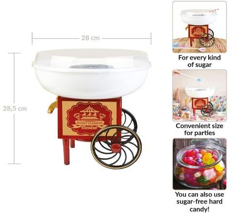 Sugar or Hard Sweets, Candy Floss Machine