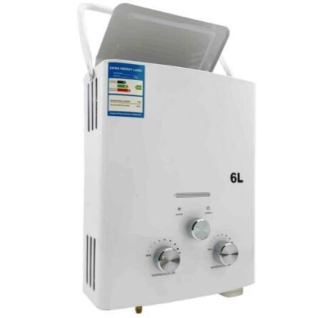 Portable 6L Natural Gas Instantaneous Water Heater