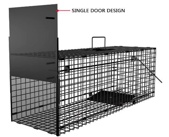 Garden Home Live Animal Trap – Humane Cage for Catching Small Animals, Durable Steel Construction, Weather-Resistant Design for Outdoor Use