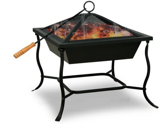 Outdoor Patio Heater, Heating Wood Charcoal