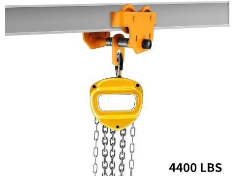 Manual Hand Crank  Push Bar Trolley