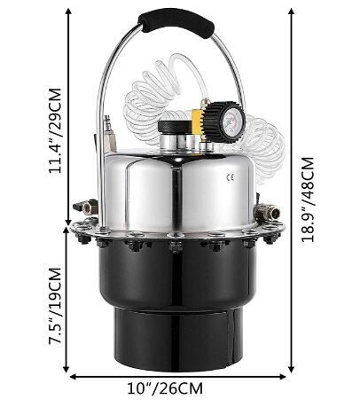 Pneumatic Compressed Air Brake Bleeder Air Pressure Vent Kit