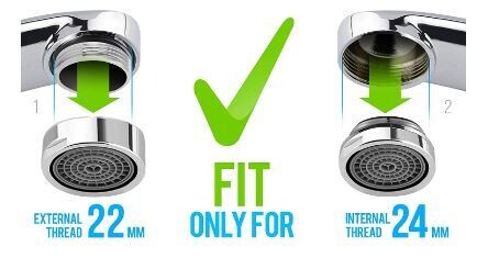 Faucet Water Filter for Kitchen Tap – Easy Installation, Effective Water Purification for Clean Drinking Water