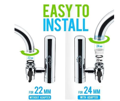 Faucet Water Filter for Kitchen Tap – Easy Installation, Effective Water Purification for Clean Drinking Water