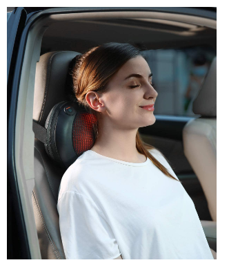 Massage Neck Pillow with Infrared Heat Function