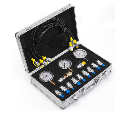 Hydraulic Pressure Gauge Tester, Hydraulic Pressure Set for Excavator