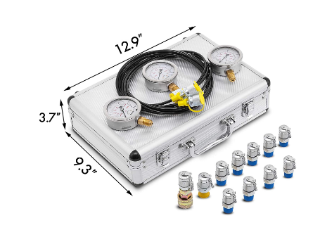 Hydraulic Pressure Gauge Tester, Hydraulic Pressure Set for Excavator