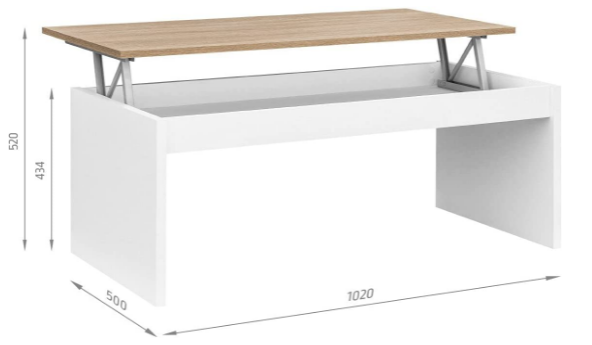 Modern Coffee Table for the Dining Room or Living Room,
