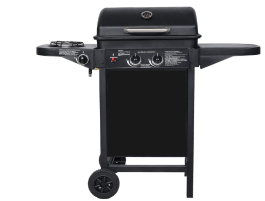Outdoor gas barbecue 2 + 1 burners 8.7KW