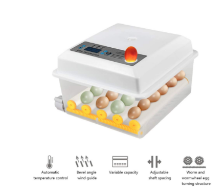 Automatic 16 Egg Incubator with Temperature Control, Brooding Machine Chicken Incubator Home Incubator for Duck, Bird &amp; Goose