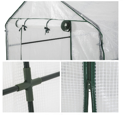Greenhouse Protects Plants from Cold, Rain, Hail, Wind, Frost, and Harsh Weather Conditions