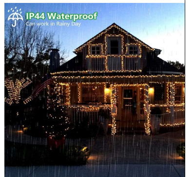 String Lights 20m 200 LED Plug in,16 Multi Colour Changing