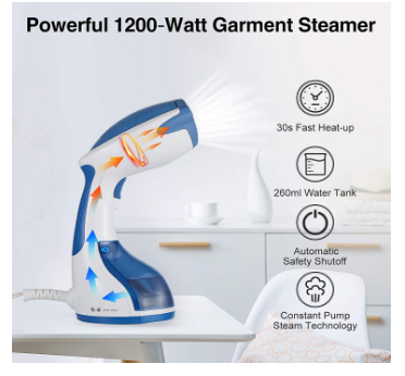 Garment Steamer for Home and Travel