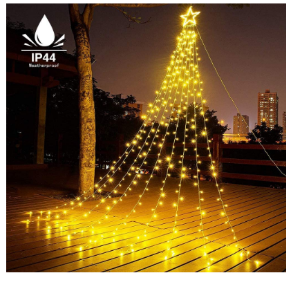 Christmas Lighting, Waterproof IP44 with 8 Light Modes