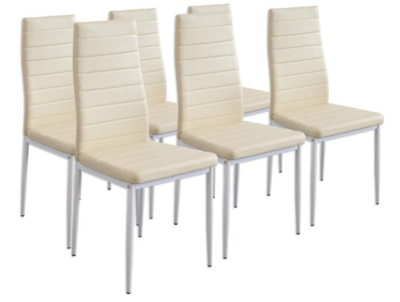 Set of 6 dining chairs