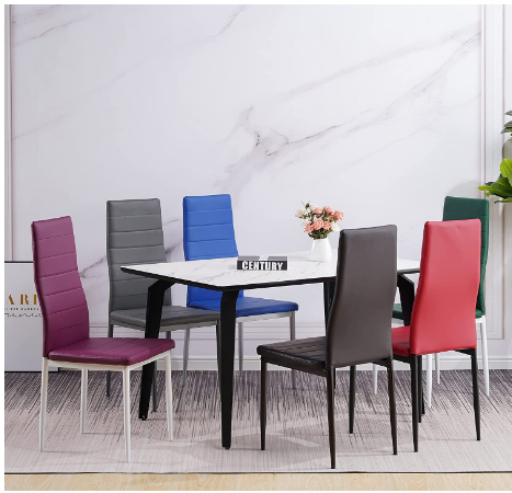 Set of 6 dining chairs