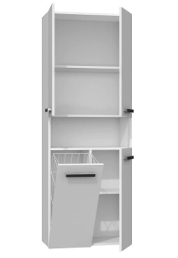 Cabinet with 1 Built-in Laundry Basket