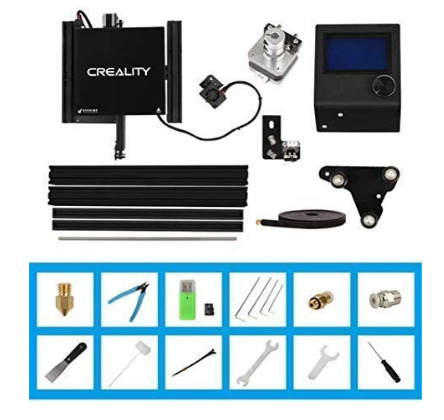 DIY Aluminum 3D Printer Creality Ender 220 x 220 x 270 mm with Precision Printing for Home and Professional Use