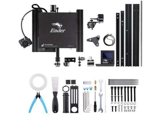 DIY Aluminum 3D Printer Creality Ender 220 x 220 x 270 mm with Precision Printing for Home and Professional Use