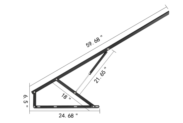 Bed Lift Hydraulic Mechanism Kit