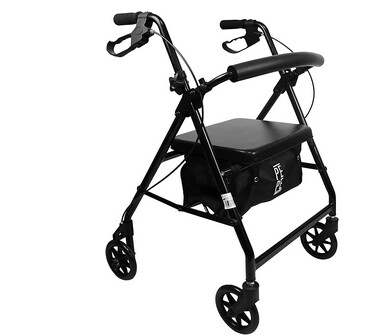 Rollators 4 Wheel with Seat Folding, Lightweight Rollator