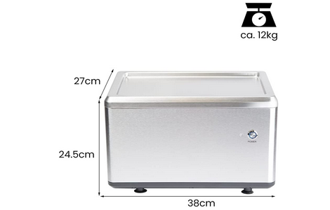 Ice Cream Machine, Prepares Delicious Ice Cream in Just 3 Minutes for Quick and Easy Frozen Treats