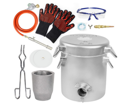 Melting Stove Kits, Made of 304 Stainless Steel Barrel