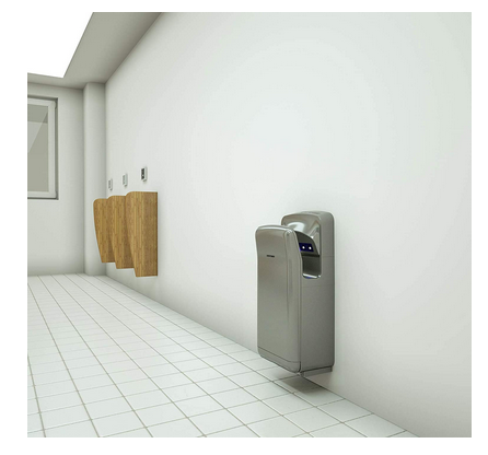 Commercial Electric Hand Dryer, Super Powerful, Dries Hands in 7-10 Seconds. Fast, Energy-Efficient, and Durable for High-Traffic Locations like Restrooms, Offices, and Commercial Spaces.