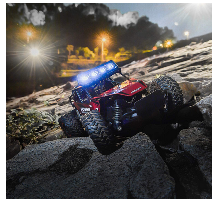 Toy Grade Vehicle Truck Crawler with Two Rechargeable Batteries for Kids and Adults